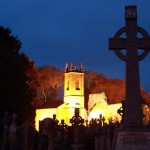 Floodlit Monastic Ruins